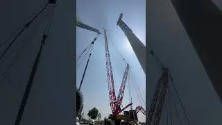 Wind power energy #crane #turbine