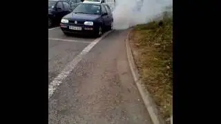 Volkswagen Golf Mk3 TDI death of the engine on J34 of the M4 nr Cardiff