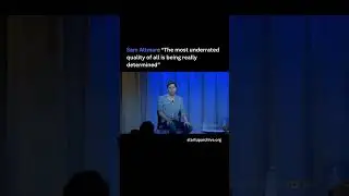 Sam Altman: &ldquo;The most underrated quality of all is being really determined&rdquo;