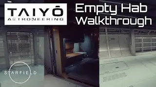 Taiyo Empty Hab Interior Showcase | Starfield