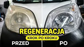 Jak wyczyścić przednie reflektory lampy  #lampy  #reflektory #czyszczenie #regeneracja
