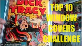 Top 10 Window Comic Covers | Friday Comic Challenge #windowcovers #fridaycomicchallenge