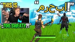 I joined duos fill in MIDDLE EAST servers at 3AM and THIS happened... (super sweaty)