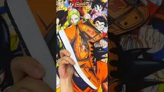 Goku Dragon Ball Z Custom Jordan 1 #shorts #sneakers #viral