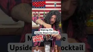 Upside down cocktail stranger things #youtubeshorts #viral #halloween #trending #diy #fyp #share