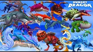 Hungry Dragon - ALL DRAGONS UNLOCKED | Android Gameplay 2020 [FHD]