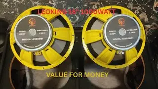 LEOKING 18inch 1000W speaker best price and quality