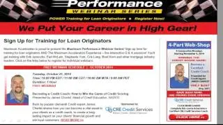 FREE WEBINAR - Becoming a Credit Coach: How to Win the Game of Credit Scoring