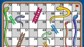 Snakes and ladders | classic ludo game | snake ladder 🐍 | gaming | snakes and ladders game play