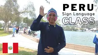 Learn PERUVIAN Sign Language (LSP) with Dann! | Online Class on InterSign University
