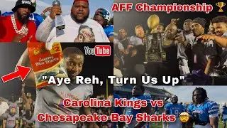 Carolina Kings Said That Get Back A MF 🤬 After Securing AFF Championship vs Chesapeake-Bay Sharks 🤯🏆