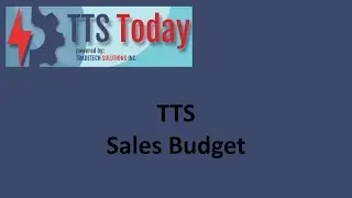 Sales Budget