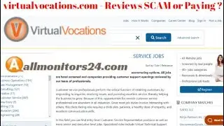 virtualvocations.com, Reviews Scam Or Paying ?