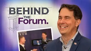 Behind The Forum | Backstage with Scott Walker, former Governor of Wisconsin