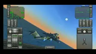 Flying in reverse gear in TFS with messi 400