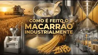 Como é Produzido o Macarrão?