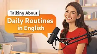 Talking About Daily Routines in English | Easy English Conversation Podcast
