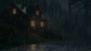 Rain Sounds for Deep Sleep & Meditation | Peaceful Night Rain Sounds