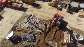 Устройство шпунтового ограждения от Компании ООО 