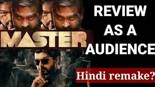 Master Review as a audience|Master hindi remake?#Shorts
