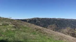 View north from Steer Ridge, Henry Coe State Park