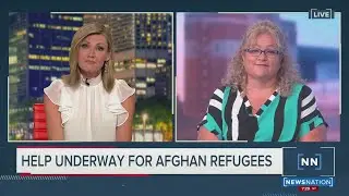 Help underway for Afghan refugees