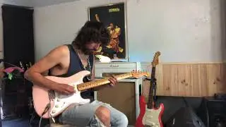 Testing my new pickups Diliberto F50 with HAZE67 Fuzz and Marshall Jtm45