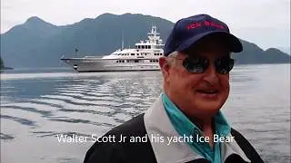 The Feadship yacht Ice Bear, owned by Walter Scott Jr.