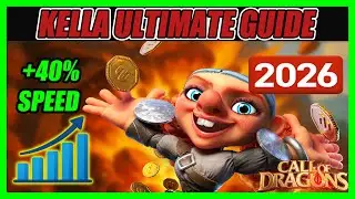 KELLA 2026 COMPLETE GUIDE - Build That Skyrockets Your Power FAST (No Spending) | Call of Dragons