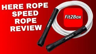 HERE ROPE SPEED ROPE BOXING SKIPPING JUMP ROPE REVIEW