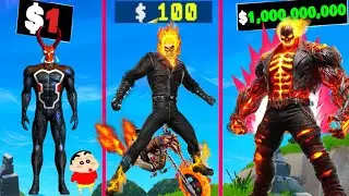 $1 Ghost Rider to $1,000,000,000 in GTA 5💥 |  (Gta 5 Mods?) 