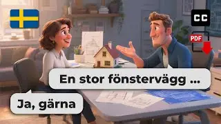Learn Swedish Easily &ndash; 🏠 Planning a New House with an Architect (A2&ndash;B1)
