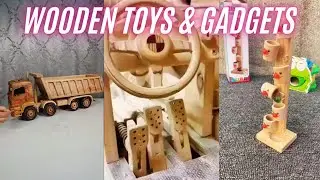 Wooden Toys and Gadgets 2023 | Wooden Train toys | Kitchen Gadgets on Amazon
