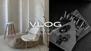 VLOG : СЪЁМКИ | РАБОТА В АТЕЛЬЕ | СОБЫТИЯ ЛЕТА | GETTING BACK INTO MY ROUTINE |