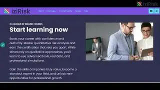 Courses in Risk Quantification