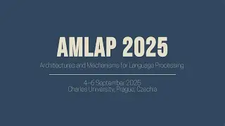 AMLaP2025: Keynote: Vera Demberg: Towards personalized models of processing difficulty
