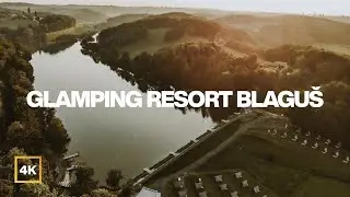 Glamping Resort Blagu&scaron; - Slovenia🇸🇮  4K walking tour