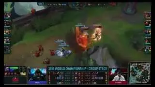 SKT vs H2K Highlights - Leage of legends World Championship 2015 - SKT T1 vs H2K Gaming