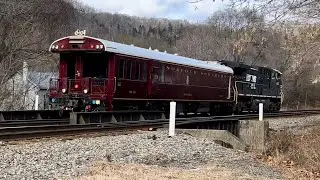 Research Train & WFRX Highlight NS Trains at Elliston