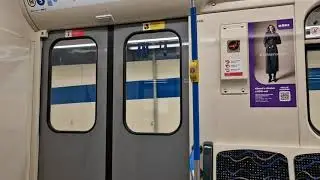 BKV M3-as metró (Forgách utca - Újpest-központ): 670-671 (2024.11.03)