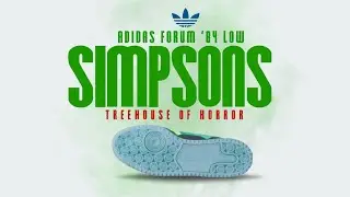 Adidas Forum '84 Low x The Simpsons TREEHOUSE OF HORROR 2025 &ndash; Spooky Heat!