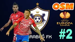 ZORLU RAKİP! | ONLINE SOCCER MANAGER AVR. LİGİ QARABAG KARİYERİ #2
