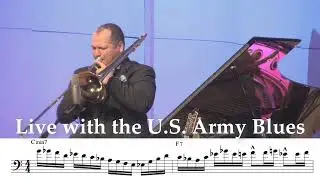 3 long, fast, solo lines with Michael Dease - live