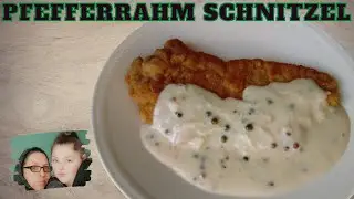 PFEFFERRAHM SCHNITZEL | Pfefferrahmsauce | Rezept (150 Untertitel)