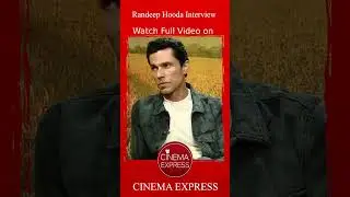 #shorts Randeep Hooda Interview | CAT | Suvinder Vicky | Randeep Hooda | Cinema Express