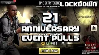 TWD RTS: 21x Anniversary Pulls - The Walking Dead: Road to Survival