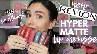 НОВИНКА Revlon Ultra HD Гиперматовый мусс для губ | Образцы губ!