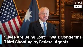 Full Press Conference: Minnesota Governor Reacts to Third Federal Law Enforcement Shooting | AC1F