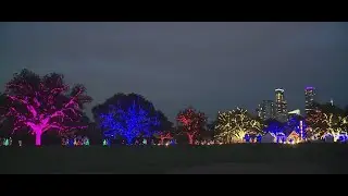 Organizers for Trail of Lights flipped the switch early to test out bulbs ahead of annual event