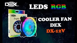 COOLER FAN LED RGB DEX DX-12V